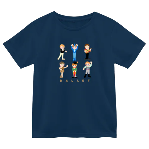 6人のバレリーノ Dry T-Shirt