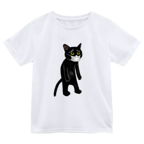 くろねこますくぴぴぴ ドライTシャツ