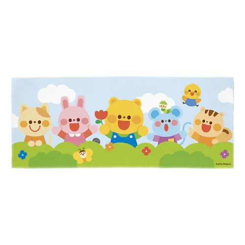 HELLO！ Face Towel