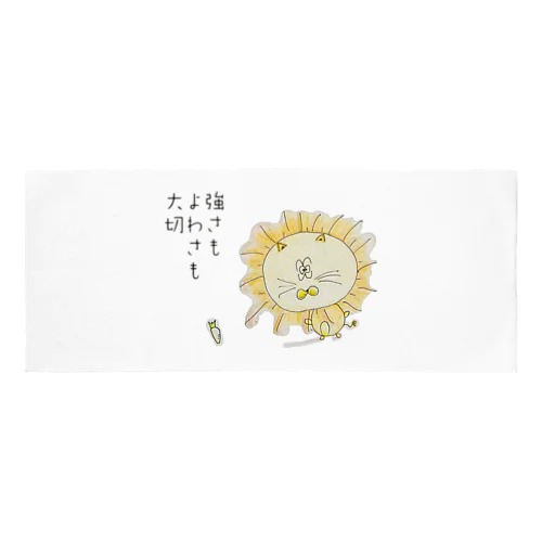 ケア友らいおん Face Towel