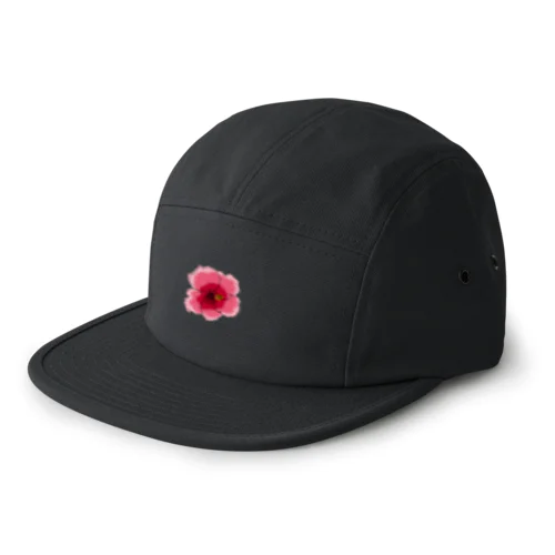 ピンクハイビスカス　Pink Hibiscus 5 Panel Cap