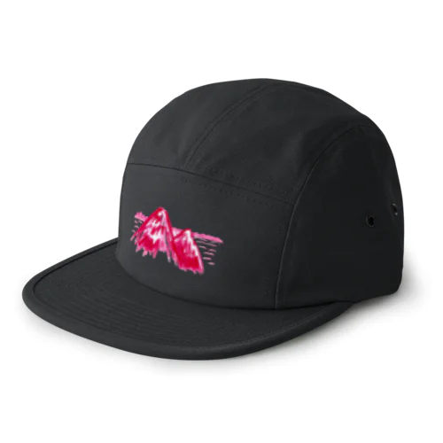 summer dream mountain 5 Panel Cap