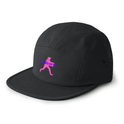 配達員アイテム　”ピンク” 5 Panel Cap