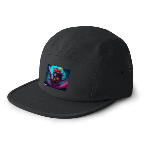 AIびじょモンアート 5 Panel Cap