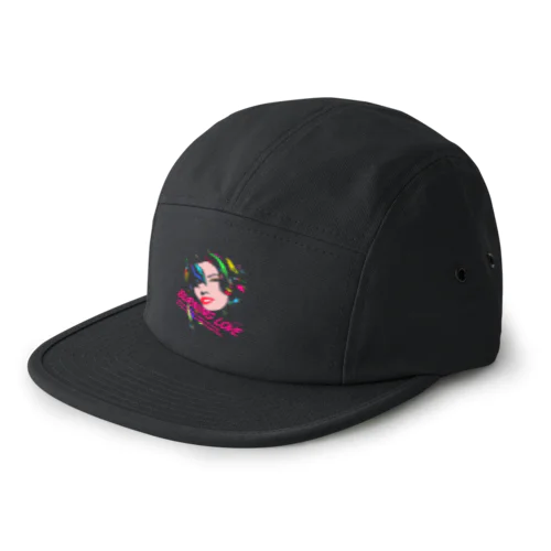 BURNING LOVE 5 Panel Cap