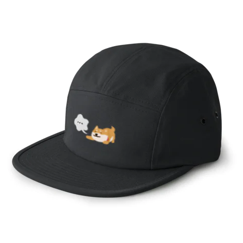 むむむ柴犬（・・・） 5 Panel Cap