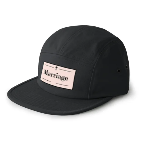 Marriage GothicStyle 5 Panel Cap