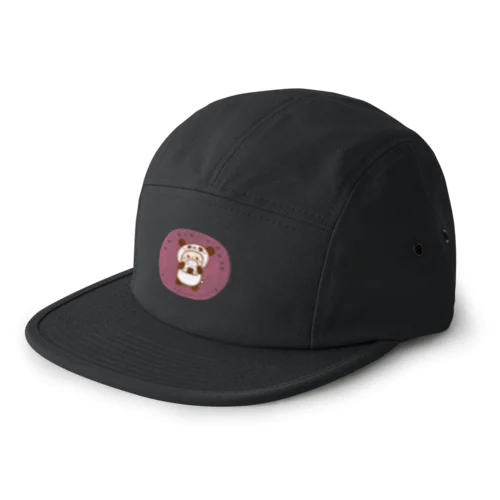 おにぎりパンダ 5 Panel Cap