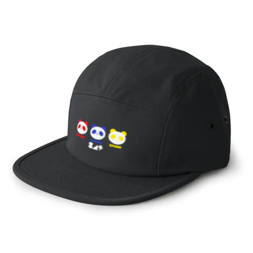 アカパンダアオパンダキパンダ 5 Panel Cap