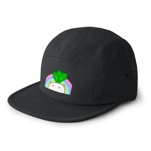 白かぶらの千雪 5 Panel Cap