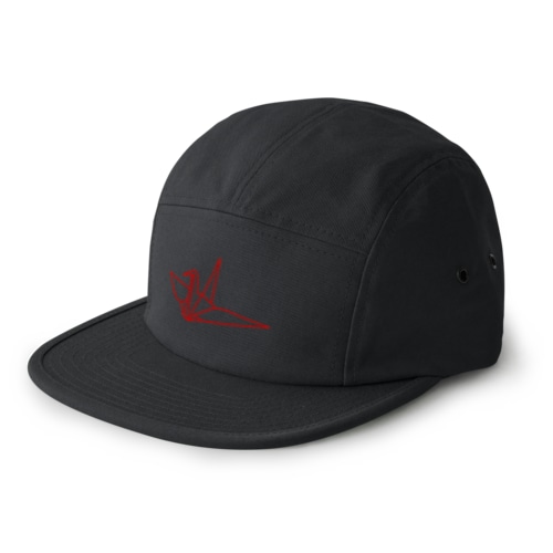 鶴 5 Panel Cap