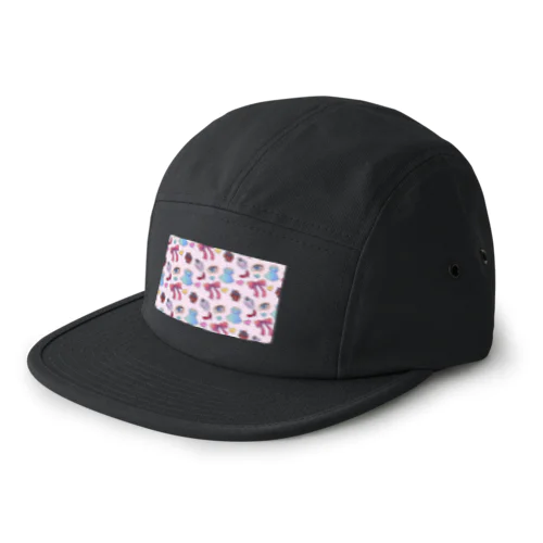 おんなのこ 5 Panel Cap