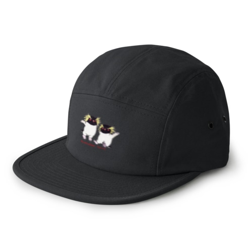 ふたごのイワトビペンギン(キタ) 5 Panel Cap