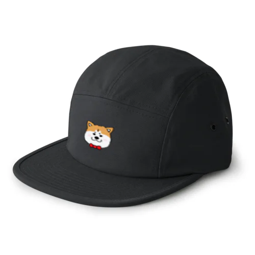 秋田犬　文太🐾 5 Panel Cap