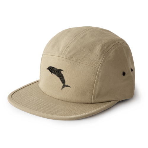 Tribal Dolphin 5 Panel Cap