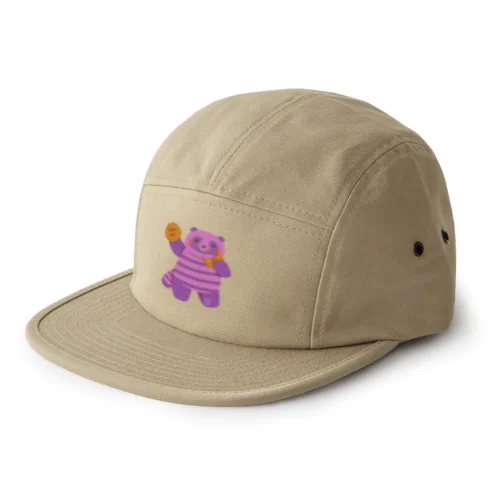 不思議の国のたぬき　チェシャたぬき 5 Panel Cap