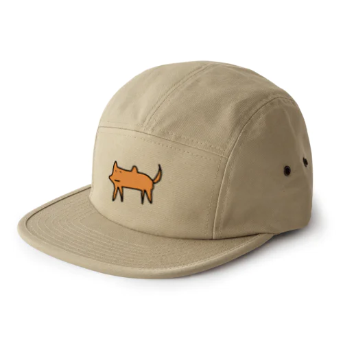 犬 5 Panel Cap