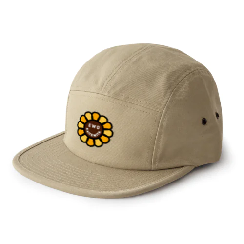 sunflowerロゴ 5 Panel Cap