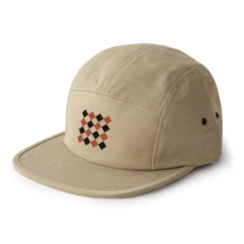 左ヒラメに右カレイなアーガイル 5 Panel Cap