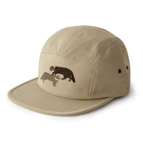 日本のヤマネコ 5 Panel Cap