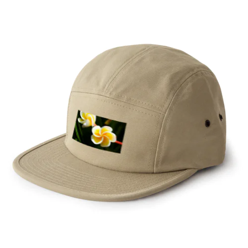 Flower of the Heart　プルメリア 5 Panel Cap