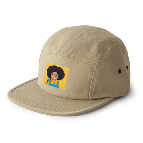 あん時のまなぶくん 5 Panel Cap