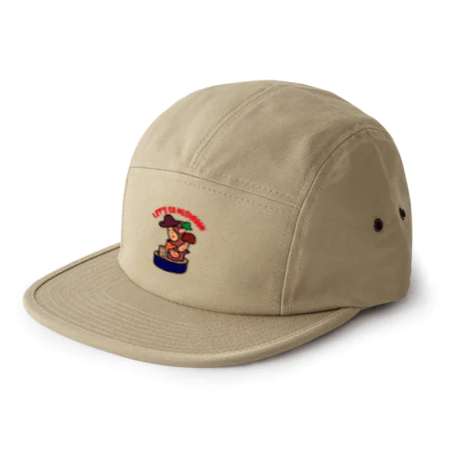 菌糸体胞子 5 Panel Cap