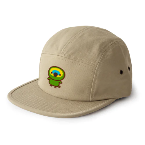 アオボウシインコ 5 Panel Cap