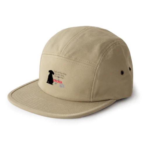 犬大好きリンカーン演説 5 Panel Cap