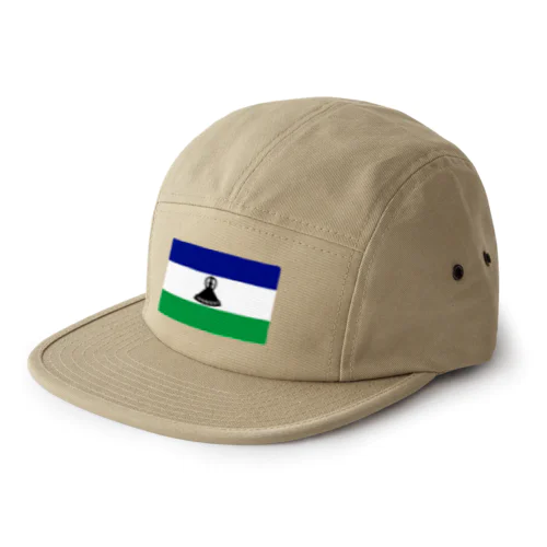 レソトの国旗 5 Panel Cap