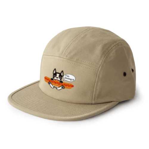 ホットドッグテリア 5 Panel Cap