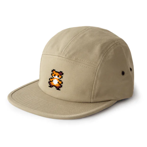 ちょこっとお絵描き あらいぐまさん 5 Panel Cap