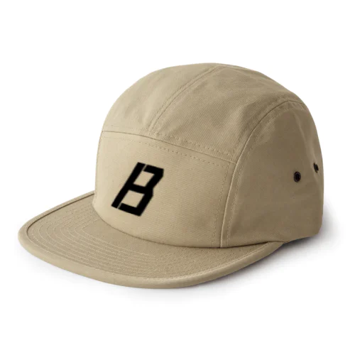 BEARD "B" #black 5 Panel Cap