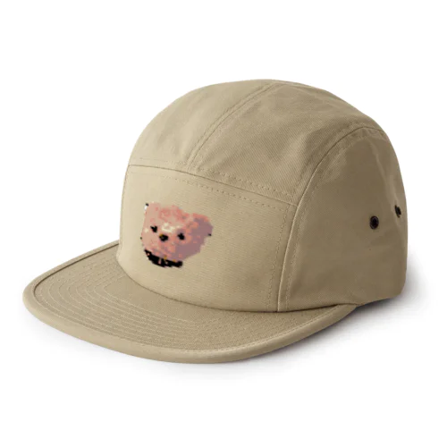 Pixel Teddy 5 Panel Cap