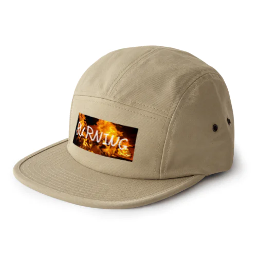 bUrniNg 5 Panel Cap