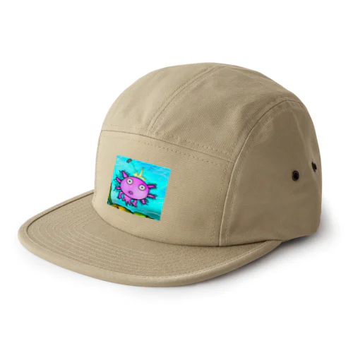 ユルいウーパールーパー　第2 5 Panel Cap