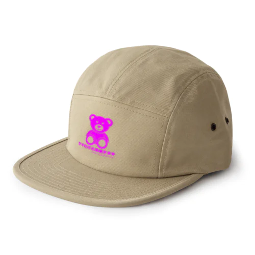 クマだけど凶悪タヌキ 5 Panel Cap
