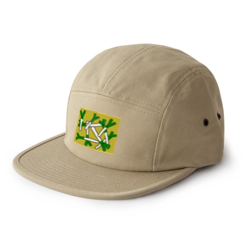 生産者応援シリーズ（ねぎ） 5 Panel Cap