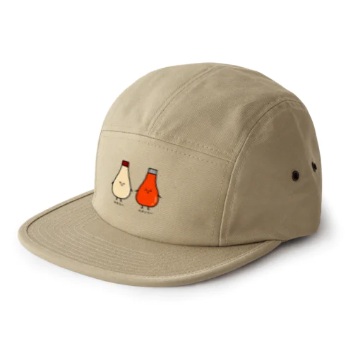 ケチャラーさんマヨラーさん 5 Panel Cap