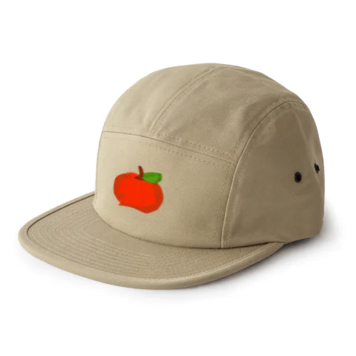 りんゴ 5 Panel Cap