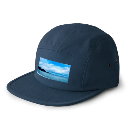 虹と海 5 Panel Cap