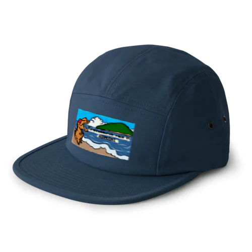 ティラノサウルスレースあさむし 5 Panel Cap