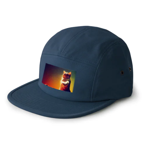 たちねこ 5 Panel Cap