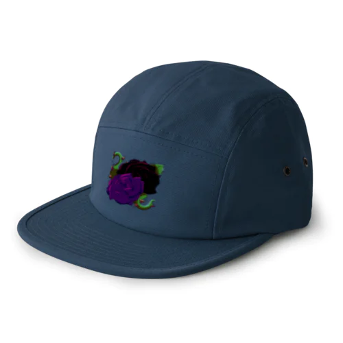 アセクシャルの薔薇薔薇 5 Panel Cap