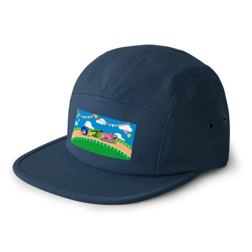 ウマいちゃんねる 5 Panel Cap