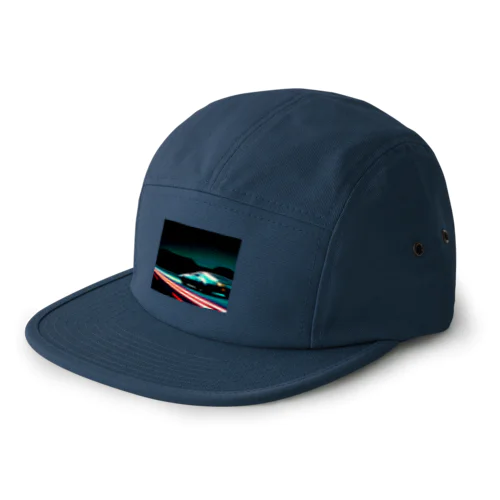 スーパーカー　レトロウェイヴ 5 Panel Cap