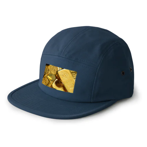 ゴールド 5 Panel Cap