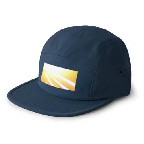 朝日に包まれて 5 Panel Cap