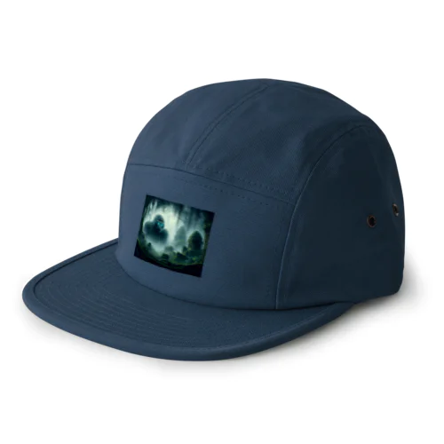 神秘的なゴリラ 5 Panel Cap