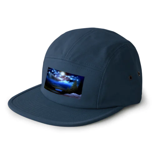 山の夜景 5 Panel Cap